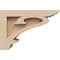Ekena Millwork 2"W x 6"D x 4"H Classic Mayflower Rough Cedar Woodgrain TimberThane Corbel, Primed Tan CORUR02X06X04MAYRCPR - alternate 4